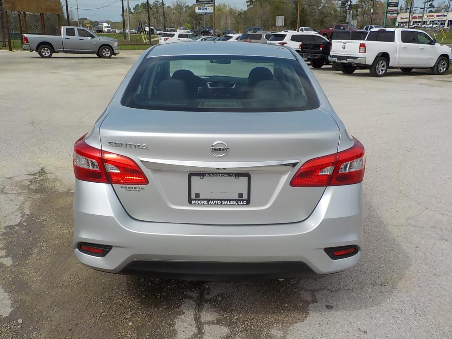 2017 Silver Nissan Sentra S (3N1AB7AP9HY) with an 1.8L L4 SFI DOHC 16V engine, Automatic transmission, located at 1617 W Church Street, Livingston, TX, 77351, (936) 327-3600, 30.710995, -94.951157 - Enjoy the ride without having to worry about what it's costing you! Nice! - Photo#7